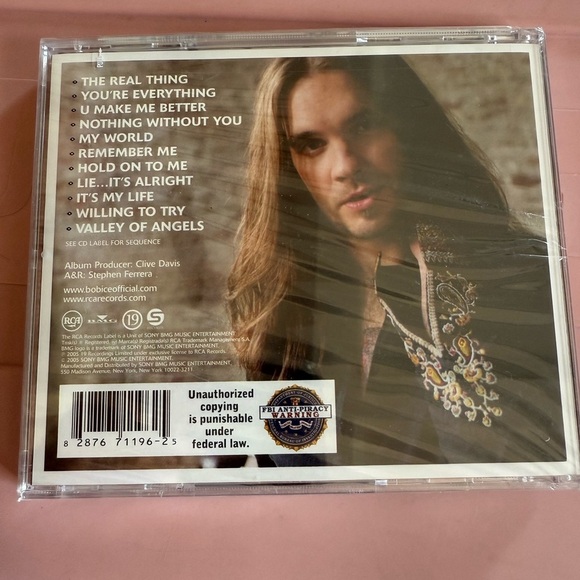 NWT Bo Bice | The Real Thing | Vintage CD - Picture 2 of 2